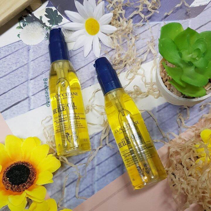 L'occitane oil to milk make up remover 30ml ออยล์ล้างเครื่องสำอาง ผลิต