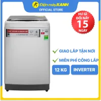 Máy giặt LG cửa trên Inverter 12kg TH2112SSAV - Chính hãng BH 24 tháng - Miễn phí lắp đặt