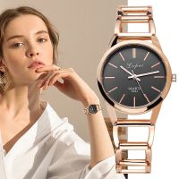 （A Decent035）LuxuryWomen 39; Sfonwomen WatchesGold LadiesFullClock Zegarek Damski Reloj Mujer