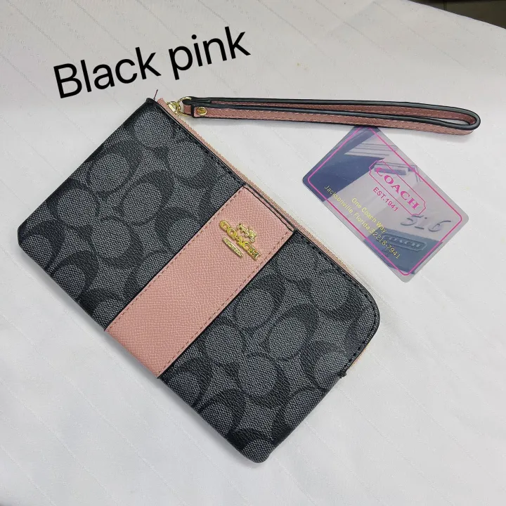 Corner Zip Coach wristlets pouch Lazada PH