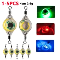 1-5Pcs Mini Fishing Lure Light LED Deep Drop ใต้น้ำ Eye Shape Fishing Light Attractor เหยื่อ Luminous Lure โคมไฟปลา