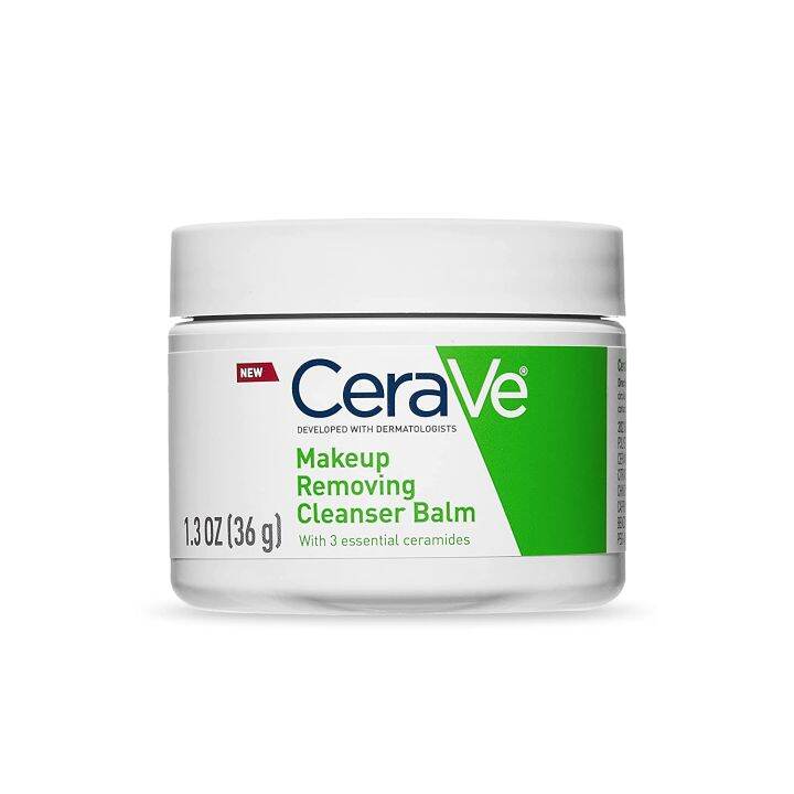 [พร้อมส่ง] CERAVE MAKEUP REMOVING CLEANSER BALM 1.3 oz (36 g) Lazada.co.th
