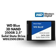 250GB SSD (เอสเอสดี) WD BLUE 3D NAND SATA 560MB/530MB รับประกัน 5 YEARS BY SYNNEX