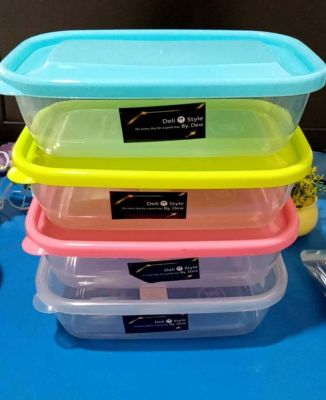 มีสินค้ากล่องพลาสติกใส่อาหาร12.5*20*6cmกล่องบรรจุอาหารกล่องถนอมอาหารอุปกรณ์บรรจุอาจัดเก็บอาหารBOX