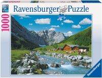 จิ๊กซอว์ Ravensburger - Austrain Mountains  1000 piece  (ของแท้  มีสินค้าพร้อมส่ง)