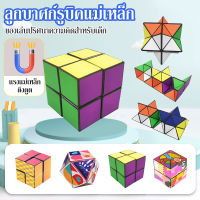 Variety Magnetic Rubiks Cube 3D Solid Geometry Rubiks Cube Childrens Thinking Exercise ของเล่นเพื่อการศึกษา