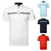 FootJoy Golf clothing mens outdoor sportswear short-sleeved breathable perspiration t-shirt polo shirt ball top ANEW PXG1 J.LINDEBERG PearlyGates Callaway1▨