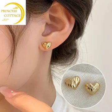 Jewelry, 21k Saudi Gold Hoop Earrings