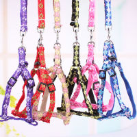 【cw】50020 Factory Direct Traction Belt Plum Blossom Traction Chest and Back Leash Spot Dog Leash