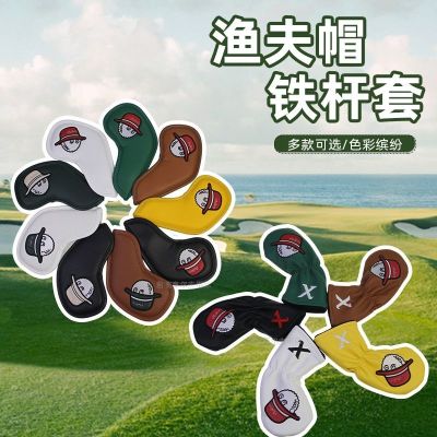 Newgolfironssetfishermanhatdouble-sidedembroideryclubprotectivecovergolfironshatset10pcs/Group6colors Taylormadeหมอผี Descennte HONMA Malbonบัญชา