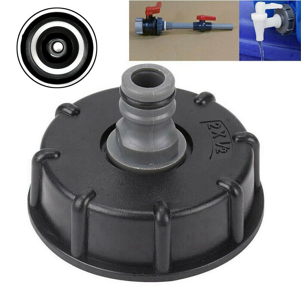 WATER BUTTS ADAPTER CONNECTOR TAP FOR IBC STORAGE TANK D-60mm/ 2" Fine Thread 
