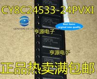 【Top-rated】 30ชิ้น100% เดิมจริง CY8C24533-24 Pvxi CY8C24533 SSOP-28ไมโครคอนโทรลเลอร์