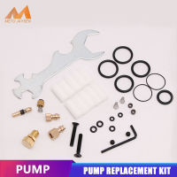 37pcs/set Three-Stage High Pressure Pump Replacement Kit Spare Parts Fix Box Copper Piston Wrench Bleeder Screw Air Pumps Parts &amp; Accessories