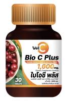 วิตามินซี 1600 มก.  Vitamin C Bio C Plus Acerola Cherry L-Arginine And Zinc Tablet 1600 mg. ขนาด 30 เม็ด