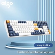 Aigo A108 Gaming Mechanical Keyboard 110 Key Hot Swap 2.4G Wireless USB