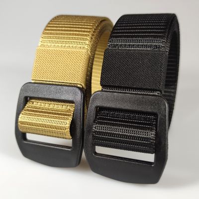 38 word buckle plastic nylon belt man without stepless regulating wear-resisting ☌