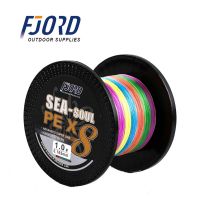 FJORD 8 Strands Braided Fishing Line Multifilament 500M Carp Fishing Braided Wire Fishing Accessories PE Line Fishing Lines