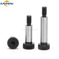 1pc M5 M6 M8 M10 Dia=6 8 10 12mm Grade 12.9 Steel Hex Hexagon Socket Cap Head Shoulder Roller Bearing Screw Bolt High Tensile Screw Nut Drivers