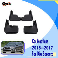 สำหรับ Kia Sorento UM 2015 2016 2017โคลนอวัยวะเพศหญิงรถบังโคลนกระแทกพลุยามสาด Duraflap อุปกรณ์เสริมชุดอุปกรณ์เสริมในรถยนต์