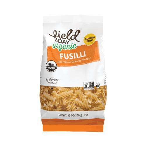Field Day Organic Brown Rice Fusilli Pasta 340g Lazada PH