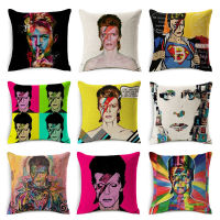 Europe American Rock POP Style Pillowcase Pop Music Cushion Cover Art Graffiti Colourful Home Decoration Pillow Cover