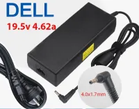 DELL power adapter vostro 14-5480 V5460 5560 5470 5439 19.5v 4.62a charging cable charger charge อะแดปเตอร์ ชาร์จ