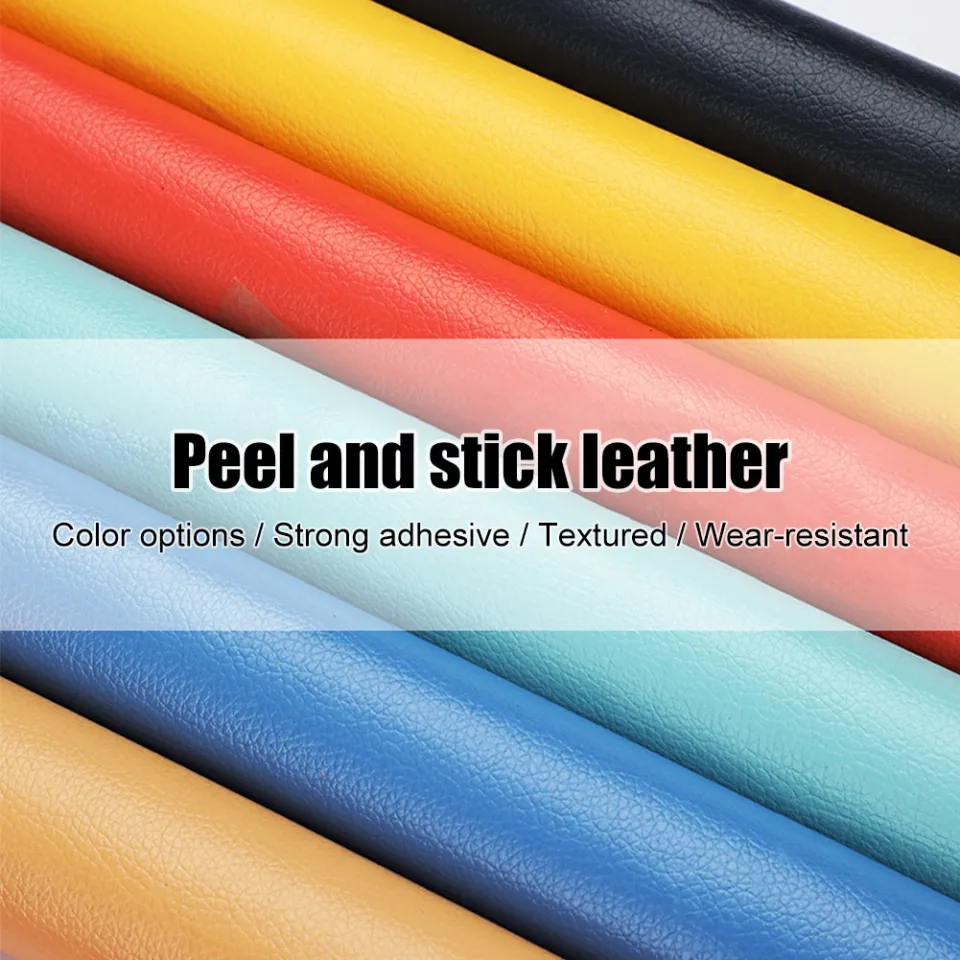 5PCS Leather Repair Sticker 20x30cm Self-adhesive Eco-leather Patches  Repair Multicolor Pu Patches Sofa Hole Car Seats Sticker