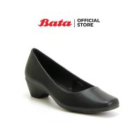 Bata LADIESHEELS รองเท้าลำลองหญิง Dress ส้นสูง 1.5 นิ้ว แบบสวมปิดส้น สีดำ รหัส 6516986