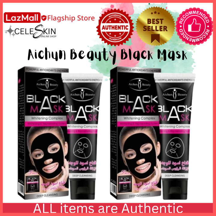 Aichun Beauty Black Mask Whitening Complex 120ml Lazada PH