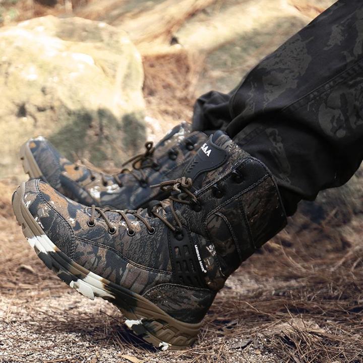 รองเท้ากีฬาผู้ชายรองเท้าเดินป่ารองเท้าบูทกลางแจ้ง