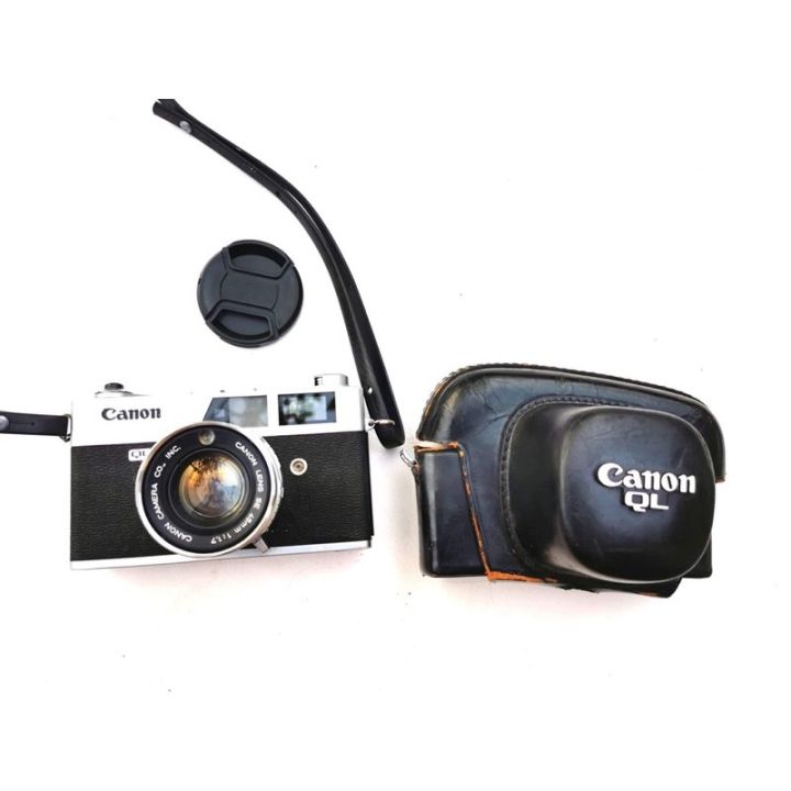 กล้องฟิล์ม-canon-ql17-ถ่ายหน้าชัดหลังเบลอได้