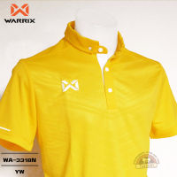 WARRIX เสื้อโปโล WA-3318N สีเหลือง (YW) วอริกซ์ วาริกซ์ ของแท้ 100%
