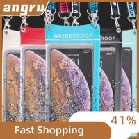 ANGRU4598กระเป๋าใส่โทรศัพท์มือถือป้องกันหน้าจอสัมผัสแบบสากลเคสโทรศัพท์กันน้ำกระเป๋าใส่โทรศัพท์