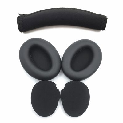 Earpads หมอน Earmuff Ear Pads สำหรับ WH-1000XM3หูฟังพร้อมหัวเข็มขัด Ear Cushions Earpads Headband Protector