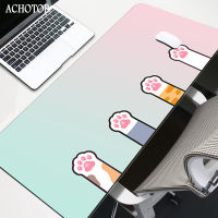 900x400mm Cute Cat Large Anime Mouse Pad XXL Computer Gamer Keyboard Mouse Mat Gaming Mousepad for PC Office Desk Pad Kawaii XL