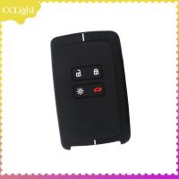 CCLight Car Key Case Car Accessories Protector Car Key Shell for Renault Megane Black White Line