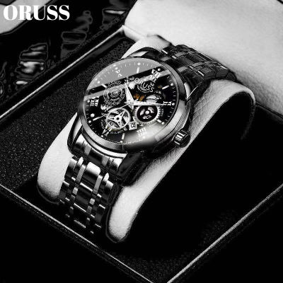 นาฬิกาออรัสสำหรับผู้ชายนาฬิกาข้อมือผู้ชายแบบย้อนยุคแนวแฟชั่นปฏิทินแบบใหม่ราคาถูก2023