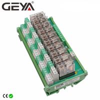 GEYA รีเลย์2NG 2R รีเลย์ DPDT 10ช่องโมดูล2NO รีเลย์ปลั๊ก2NC 12V 24V