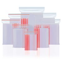 【CW】◇✿☑  100PCS/Pack Plastic Resealable Zip Lock Food Storage Organize for Supplie