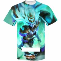 Selena Zodiak Gemini ShadowGame Mobile Legends 3D All Over Printed T Shirt