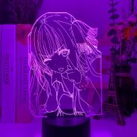 3D The Quintessential Quintuplets Nino Nakano LED Night Light for Bedroom Decor Nightlight Birthday Gift Anime Lamp Nino Nakano
