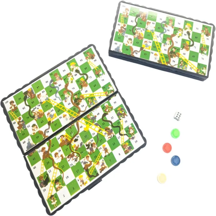 Snake and Ladders Board Game Set(T0362) Lazada PH