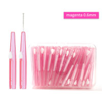 60PCs/Box Tool Brush Cleaning Dental Hygiene Tooth Oral