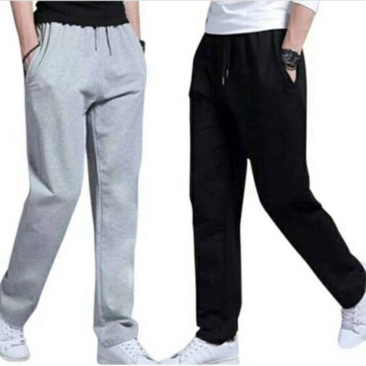 Men's Jogger Pants Plain Adult with Zippers | Lazada PH