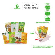 Combo 7 Trái Cây Sấy Siêu Khoáng Chất Nonglamfood Ăn vặt tăng cường đề