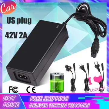 Power Adapter Charger For 2 Wheel Self Balancing Scooter Hoverboard  Unicycle US