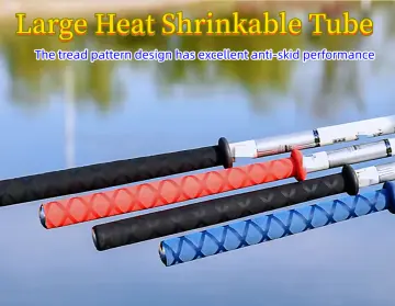Non Slip Heat Shrink Tubing Fishing Rod Handle Grip Wrap Sleeving Dia  15mm-40mm