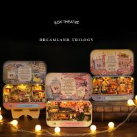 DIY Miniature Landscape Tin Box New Box Theater Dreamland Trilogy Small Ornaments And Miniature Model