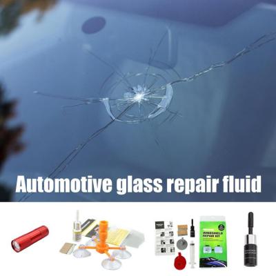 Glass Crack Repair Liquid Fluid Filler Liquid Glass Repair Automotive Glass Windscreen Tool Cracked Windshield Repair Liquid Scratch Remover for Glasses fashion