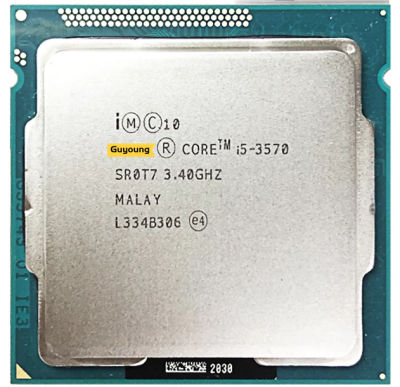 แกน I5-3570 I5 3570 3.4 GHz ใช้ Quad-Core Quad-Thread-Thread เครื่องประมวลผลซีพียู6M 77W LGA 1155